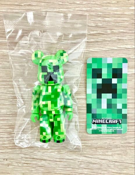 ベアブリック【Be@rbrick】シリーズ31 SF Minecraft(マインクラフト)内袋未開封カード/箱付き