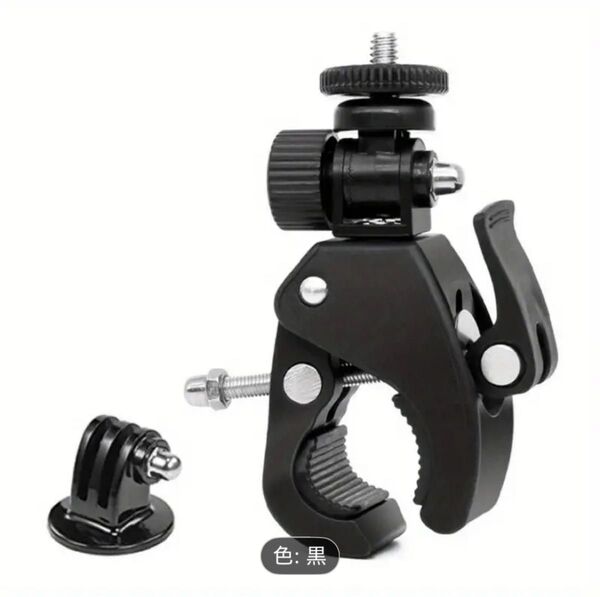 GoPro DJI Osmo Action Insta360 ホルダー 自転車 オートバイ アクションカメラ ハンドルバーマウント