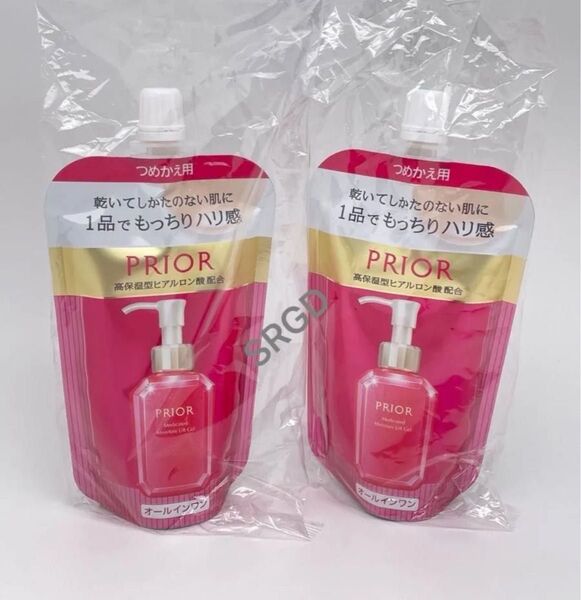 資生堂 プリオール 薬用 うるおい美リフトゲル つめかえ用 (105ml)×2点