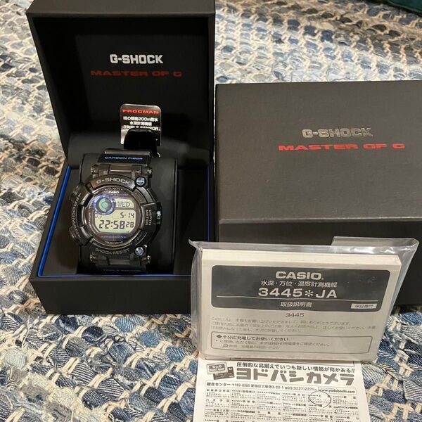 CASIO カシオ G-SHOCK Gショック FROGMAN フロッグマン GWF-D1000B-1JF