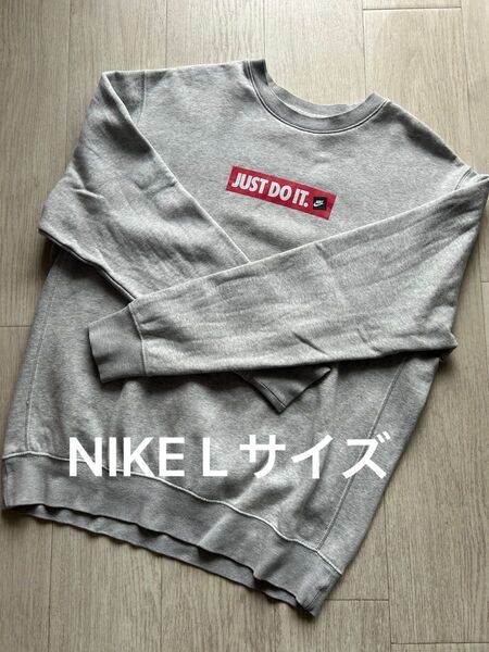 ナイキ NIKE スウェット トレーナー メンズ Lサイズ グレー