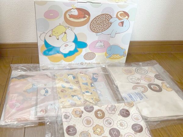 ポケモングッズ ミスタードーナツ福袋(トートバッグ・ポーチなど、箱付属)