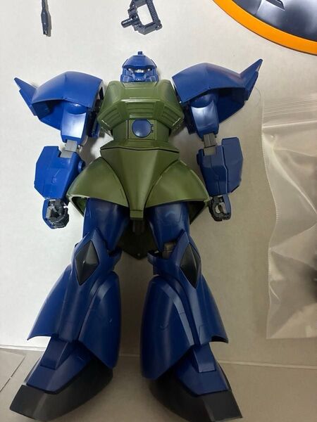 MG ガンプラ MGジョニーライデン専用とガトー専用ゲルググ1.0 ザク1.0MGサイコザクラストセッション ダメージパーツ