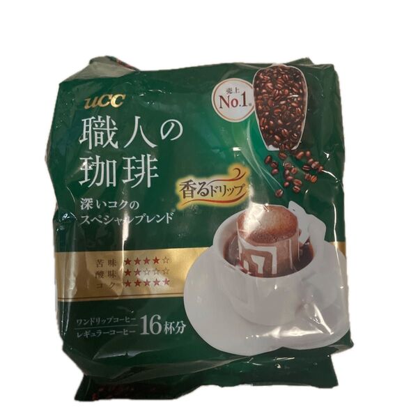 UCC 職人の珈琲 ドリップコーヒー 深いコク 8杯分
