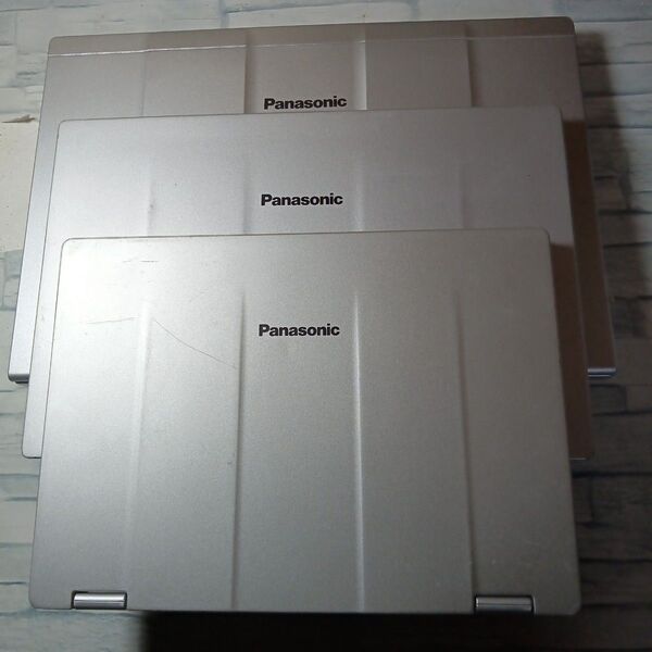 Panasonic Let's note 3台 BIOS確認OK 部品取り ジャンク