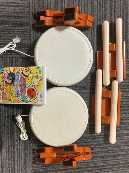 太鼓の達人Wii タタコン2個セット♪ソフト付!