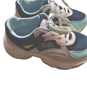 Ni-mo スニーカー 21.0cm マルチカラー