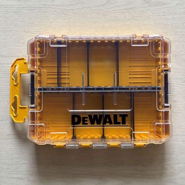 【新品未使用】 DEWALT タフケース ネジ ビット 小物入れ ツールボックス 工具箱 収納ケース