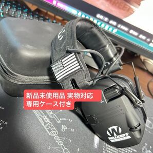 値下げ不可 色移り無し 新品未使用品 実弾対応 walker's イヤーマフ ケース付き 射撃用イヤーマフ
