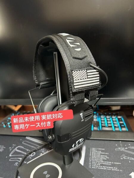 実銃対応 新品未使用 walker's Razor スリム電子イヤーマフ ケース付き 色移りあり
