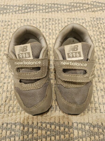 new balance 996 グレー キッズ スニーカー 13cm