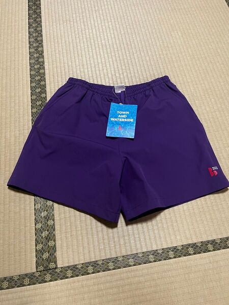 TIGORA×BEAMS DESIGN バギーショーツ 水陸両用 パープル XL ショートパンツ ハーフパンツ ショーツ