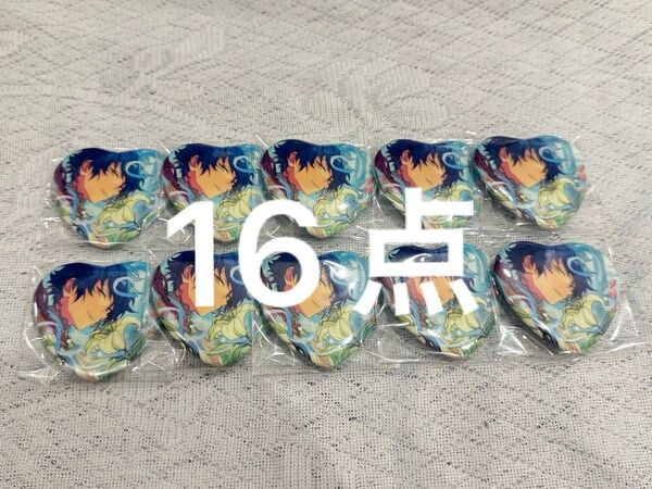あんスタ ホワイトデー 缶バッジ 漣ジュン ハート缶バッジ 16点
