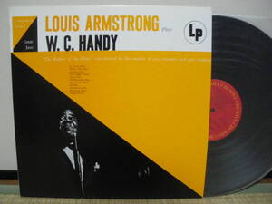 LP]ルイ・アームストロング LOUIS ARMSTRONG/PLAYS　W.C.HANDY プレイズ・W.C.ハンディ サッチモ