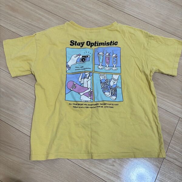 ラブトキシック 半袖Tシャツ 140 小学生 子供服 プリントTシャツ