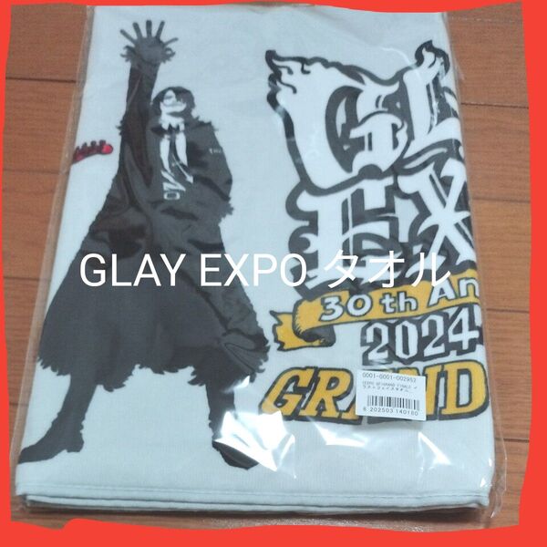 ※説明必読!価格相談不可GLAY EXPO フェイスタオル TERU.TAKURO.HISASHI.JIRO※即日発送可