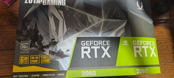 RTX2060 ZOTAC グラフィックボード 箱あり