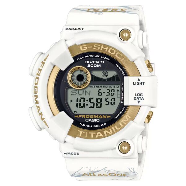 【新品未使用】CASIO G-SHOCK イルクジ コラボ 2024 FROGMAN GW-8201K-7JR フロッグマン