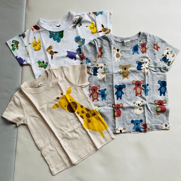 新品 Tシャツ 90サイズ ポケモン H&M 半袖 キッズ トップス
