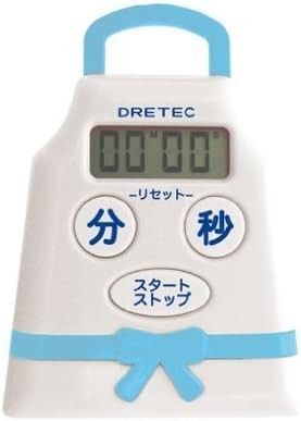 未使用品 ドリテック エプロン形のかわいいタイマー デジタルキッチンタイマー マグネット付 T-508WT