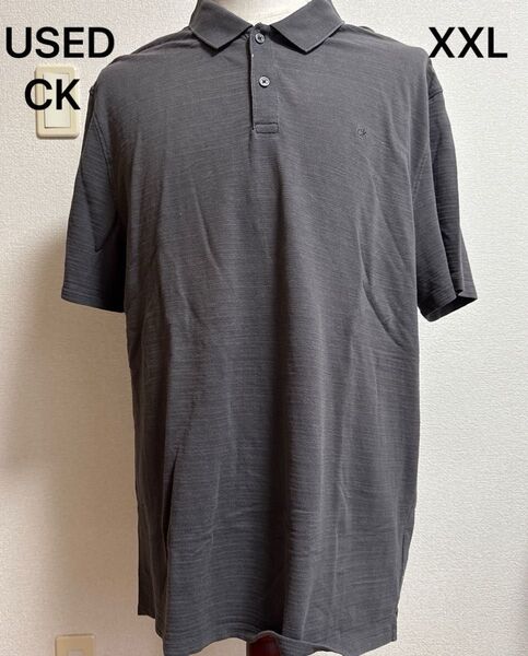 【古着】カルバンクライン CK ポロシャツ XXLサイズ