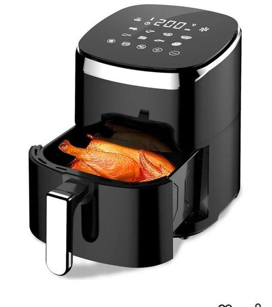 Wallfire ノンフライヤー 4.5L大容量 電気フライヤー ノンオイル 揚げ物 惣菜