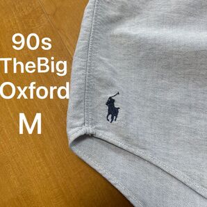 M ポロラルフローレン 90s the big oxford 裾ポニー オックスフォードシャツ
