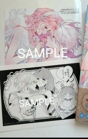 【特典のみ】花秘める君のメテオール3 (FCエトワール) 珠森ベティ ブロマイド ペーパー ステラワース