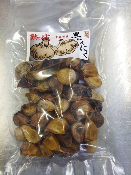 青森産 黒にんにく 黒にんに君 180グラム
