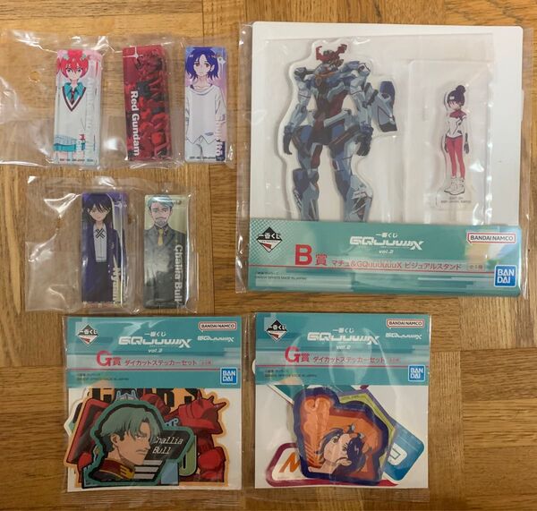 一番くじ 機動戦士ガンダム アクリルスタンド チャーム ステッカー