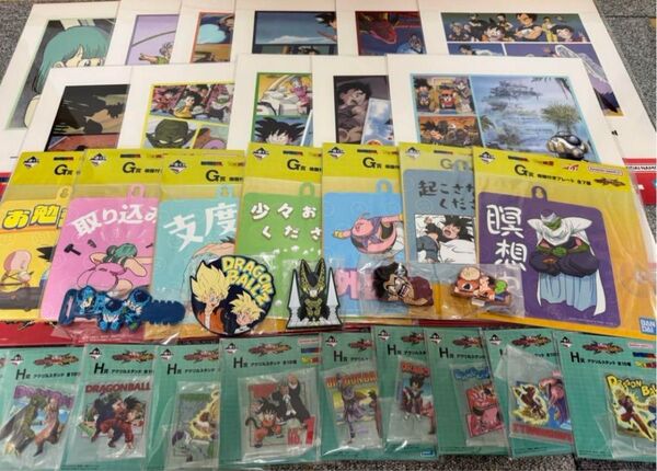 一番くじ ドラゴンボール ポスター アクリルスタンド
