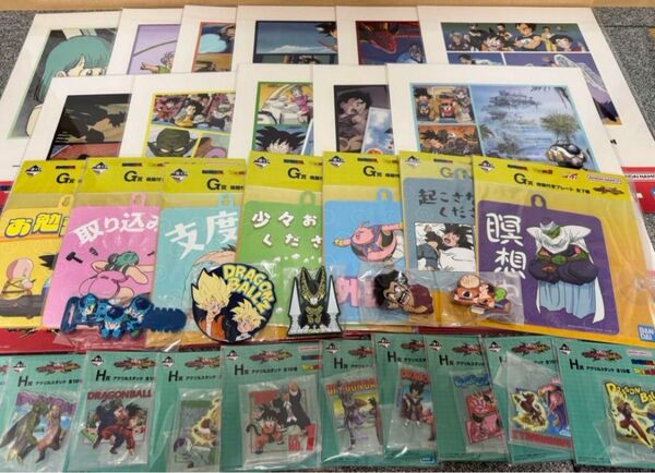 一番くじ ドラゴンボール クリアポスター アクリルスタンド
