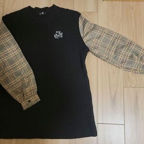 【NieR clothing】フェイクニットカットソー