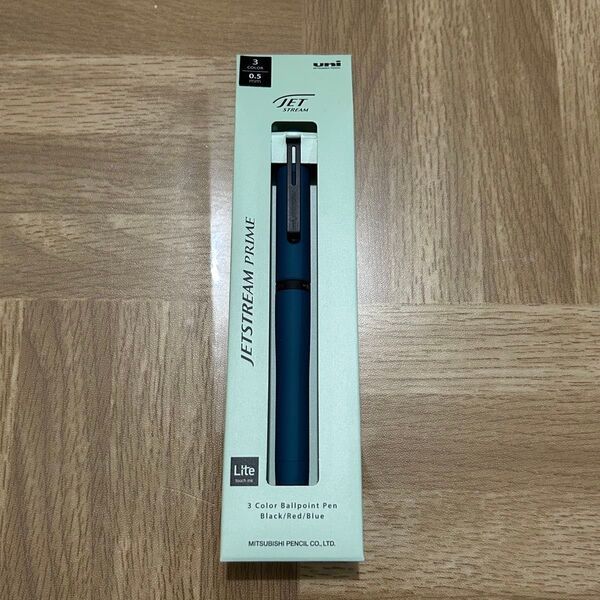 ジェットストリーム プライム 回転繰り出し式3色ボールペン 0.5mm アイビーグリーン