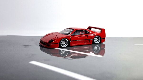 トミカプレミアム フェラーリF40 カスタム車 超美品!