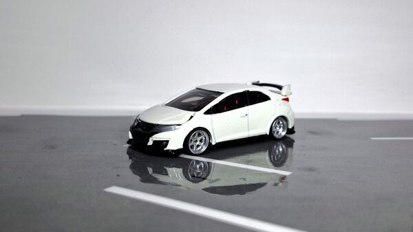 トミカ ホンダ シビック タイプR(FK2) カスタム車 美品!