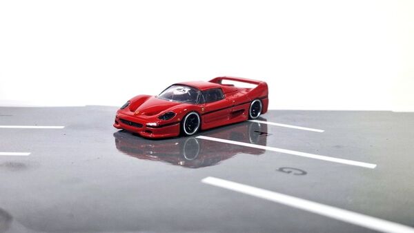 トミカプレミアム フェラーリF50 カスタム車 超美品!