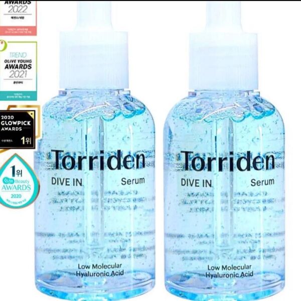 【2コ】Torriden トリデン ダイブイン ヒアルロン酸 セラム 50ml*2個 韓国コスメ