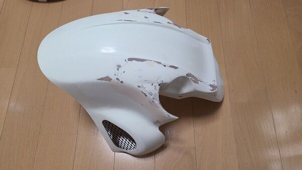 ZRX400 Gフェンダー エアロフェンダー エアロシャーク FRP フロントフェンダー 社外 カスタム イベント