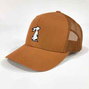 HIGH TAIL DESIGNS トラッカーハット Camel/White