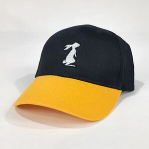 HIGH TAIL DESIGNS ユースロゴキャップ Black/Canary
