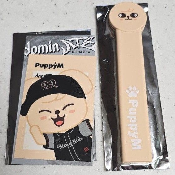 Straykids シャトルバス特典 ICカードステッカー うちわグリップ パピーム
