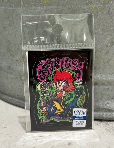 新品 KAGEMARU DESIGNS カゲマルデザイン キューティーハニー ミニステッカー 永井豪 ソフビ アイビー チャイビー