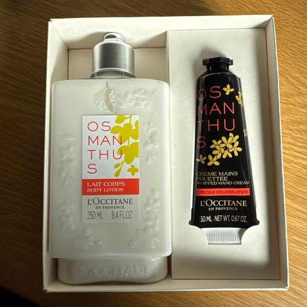 L'OCCITANE オスマンサス ボディ&ハンドセット
