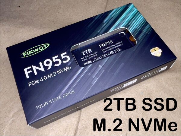 FIXWOT FN955 2TB SSD PCIE4.0 M.2 美品