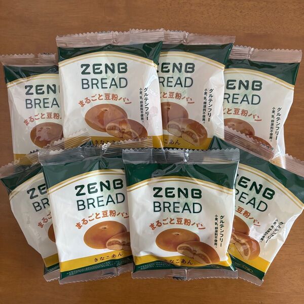 ZENB BREAD まるごと豆粉パン 6個セット