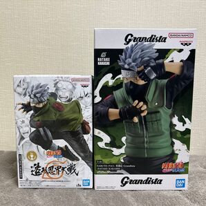 造形忍界大戦フィギュア NARUTO-ナルト- 疾風伝 Grandista フィギュア はたけカカシ 2種セット