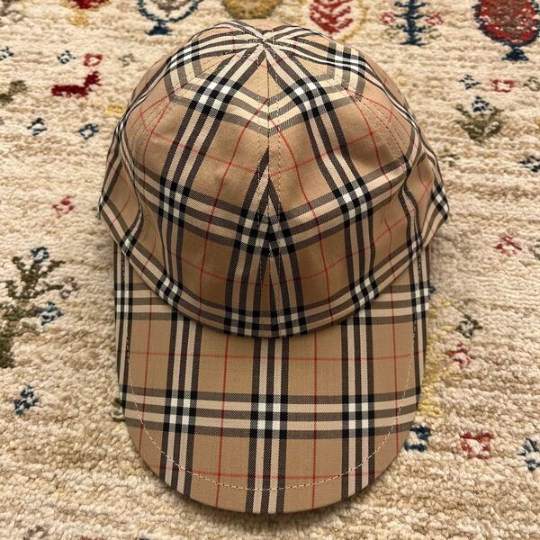 BURBERRY バーバリー キャップ ノバチェック ベージュ