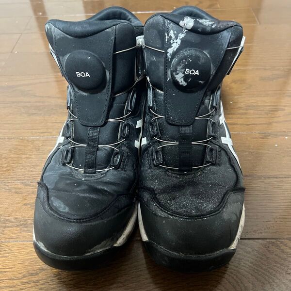 アシックス WIN JOB CP304 BOA 安全靴 サイズ26.5㎝黒/白