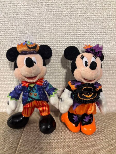 ぬいぐるみバッジ ディズニー ミッキー ミニー